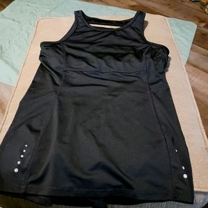 Kyodan Workout Top in black SIZE P/S. yoga,  gym, pilates, running